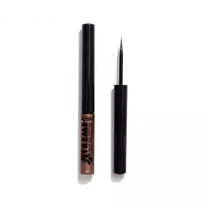 Tuș de ochi lichid Gosh Xtreme, rezistent la apă, nuanța 005 Bronz, 1,7 ml, tester