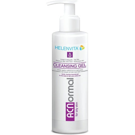Gel de curățare, Helenvita, ACNormal, 200ml, alb