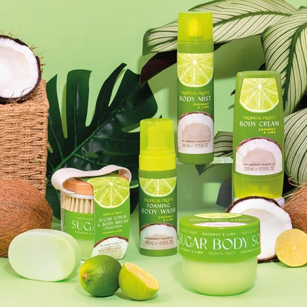 Crema Corporală Tropical Fruits Coconut and Lime, 200ml