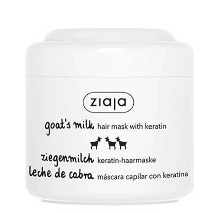 Mască de păr Ziaja cu lapte de capră și keratină 200 ml