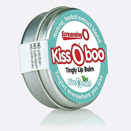 Balsam Buze, Screaming O, KissOBoo, menta, 20g