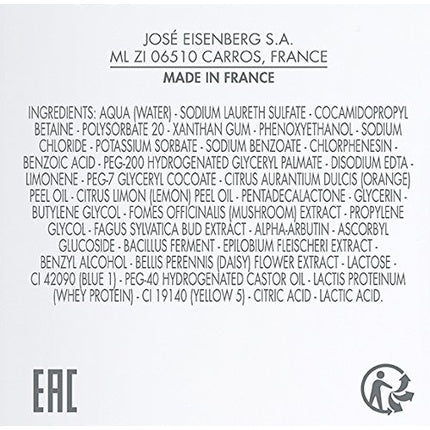 Gel curățare față, Eisenberg, Eau Purifiante Moussante, 150ml