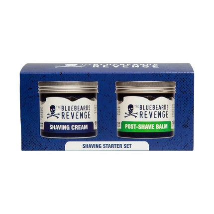 Set bărbierit, The Bluebeards Revenge, cremă și balsam, albastru/verde
