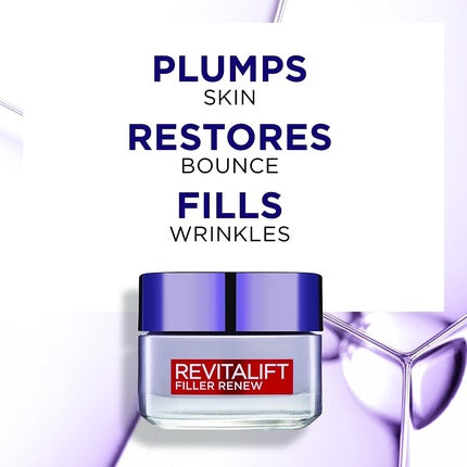 Cremă Anti-îmbătrânire L'Oréal Paris Revitalift Filler cu Acid Hialuronic, 50ml