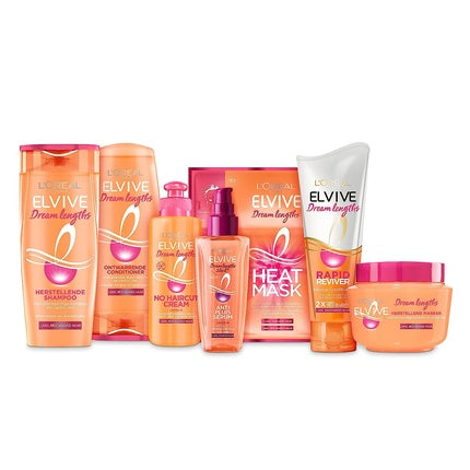 Masca de păr, L'Oréal, Elvive Dream Lengths, 300ml, portocalie