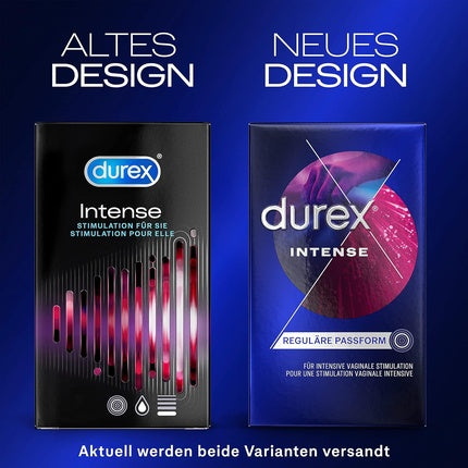 Prezervative Durex Intense, 22 buc, albastru