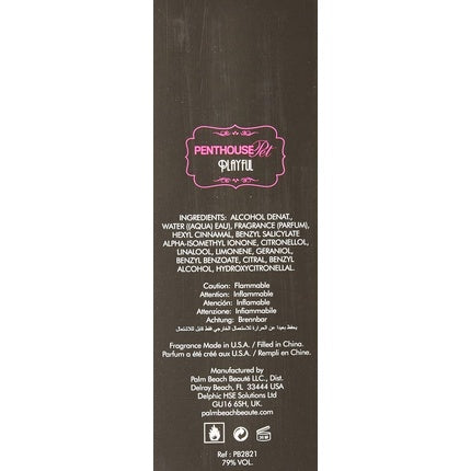 Parfum Eau de Parfum, Penthouse, Playful, 100ml, roz