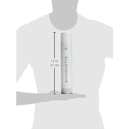 Fixativ, Schwarzkopf, Silhouette, alb, 500ml