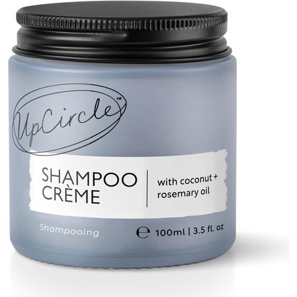 Șampon cremă UpCircle cu Ulei de Rozmarin și Zmeură Roz, 250ml