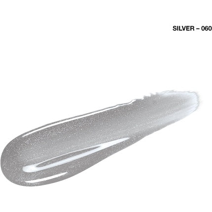 Luciu de buze, Rimmel, Lip Art Metallics, argintiu, 2ml