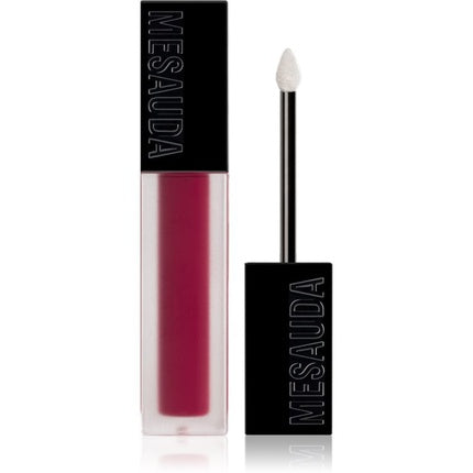 Ruj lichid Mesauda Milano Sublimatte No209 Sublime, culoare roșu aprins, ambalaj transparent cu capac negru