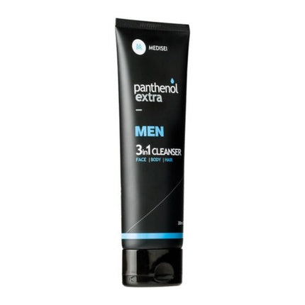 Gel de Duș Panthenol Extra Men 3 în 1, 200ml, negru