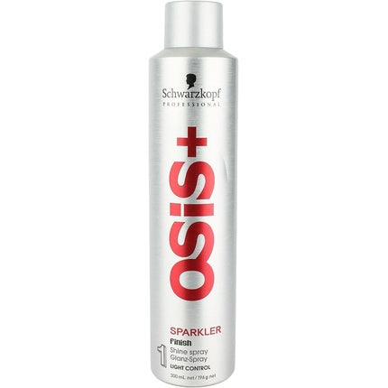 Spray Fixator Schwarzkopf Professional Osis+ Sparkler Finish, Culoare Argintie, Volum 300ml