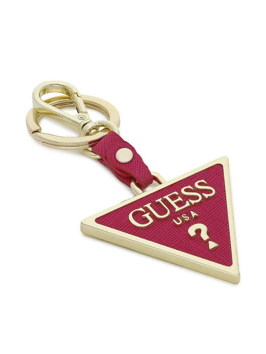 Breloc Guess Keyrings & Keychains, triunghiular, roșu