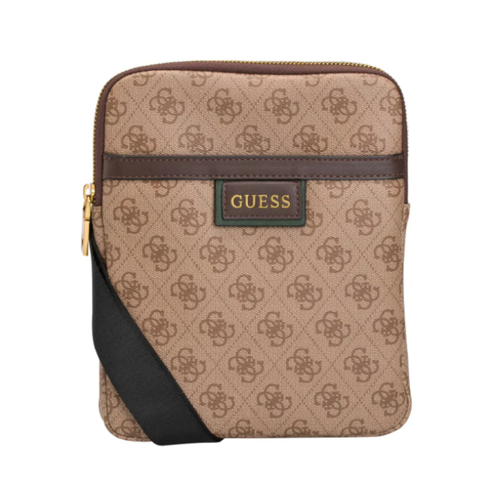Geantă crossbody Guess Vezzola, imprimeu monogram