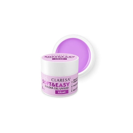 Gel de construcție Claresa Soft & Easy Lilac, 45 g