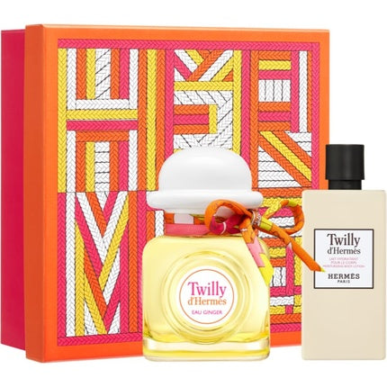 Set Parfum Hermès Twilly d'Hermès Eau Ginger, Eau de Parfum 85ml + Loțiune de Corp 80ml