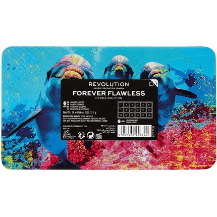 Paletă farduri, Makeup Revolution, Hydra, design delfin