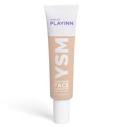 Fond de ten fluid, Playinn, YSM Smoothing Face Foundation, alb-bej, 30ml