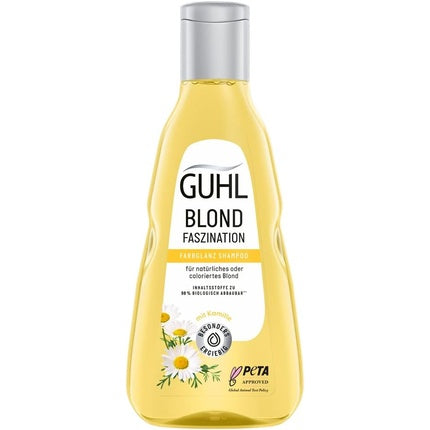 Șampon Guhl Blonde Fascination 250ml, formulă vegană, dermatologic testat