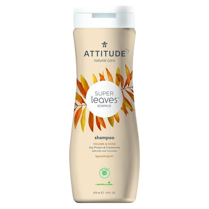 Șampon Super Leaves Attitude, 473ml, bej, volum și strălucire