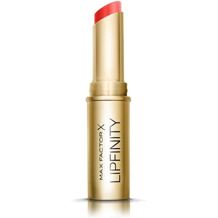 Max Factor Lipfinity Long Lasting Bullet Lipstick 35 Just Deluxe, ruj roșu coral