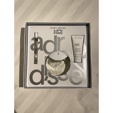 Set cadou parfum, Issey Miyake, A Drop D'Issey, alb