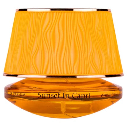 Maison Asrar Sunset In Capri, 90 ml, parfum feminin, culoare portocalie