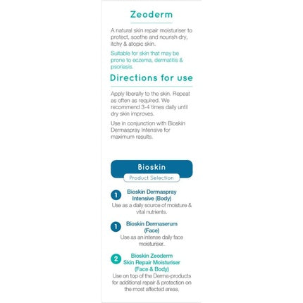 Cremă hidratantă Salcura Bioskin Zeoderm, 150ml