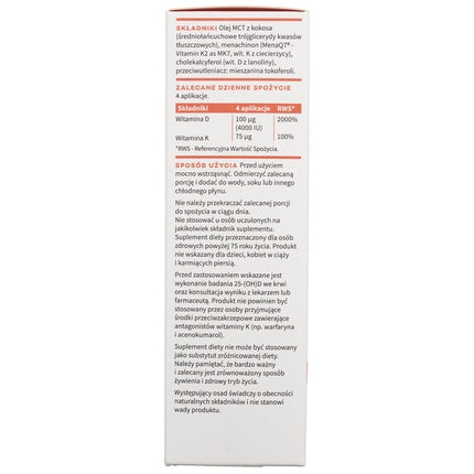 Vitamine, Aura Herbals, D3+K2, 50ml