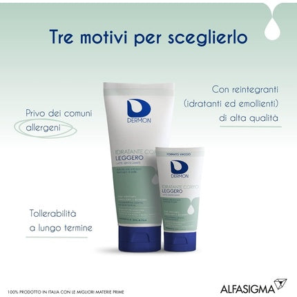 Dermon Moisturizing Body Light Reintegrating Milk 250 ml