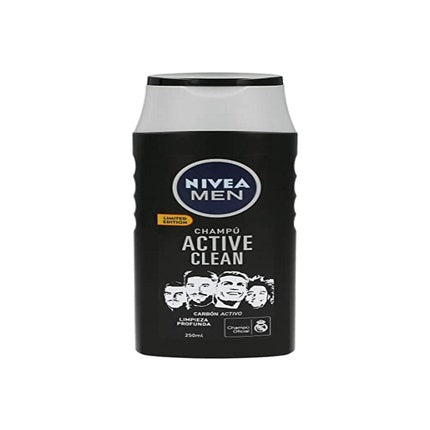 Șampon Nivea Men Active Clean, 250 ml, negru