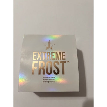 Highlighter, Jeffree Star, Extreme Frost, alb, compact