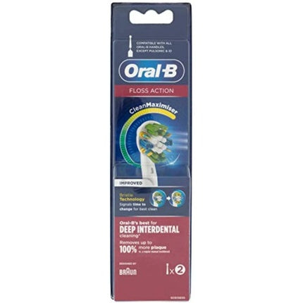 Capete periuta de dinti, Oral-B, FlossAction, CleanMaximiser