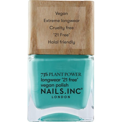 Lac de unghii, Nails Inc, Plant Power, verde, 14 ml