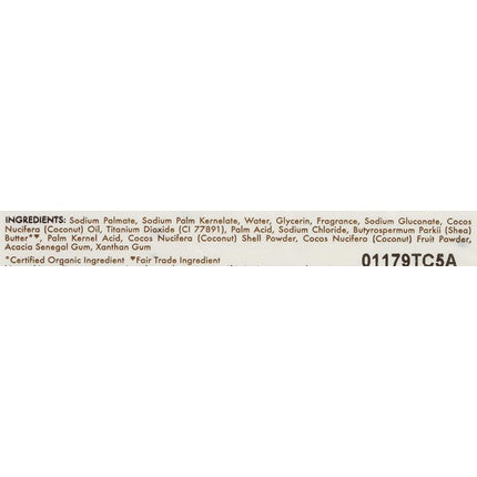 Shea Moisture, Sabon cu unt de shea și ulei de cocos virgin, 8oz