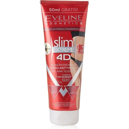 Cremă anticelulită, Eveline Cosmetics, Slim Extreme 3D, 250ml