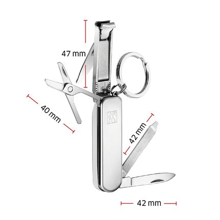 Set de îngrijire unghii ZWILLING Multi-Tool cu breloc, oțel inoxidabil