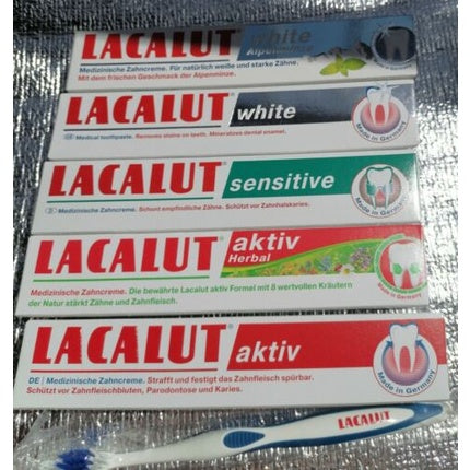 Pasta de dinți, Lacalut, 75ml, diverse tipuri