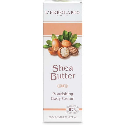 Cremă corporală L'Erbolario cu unt de shea, 200ml, cocos