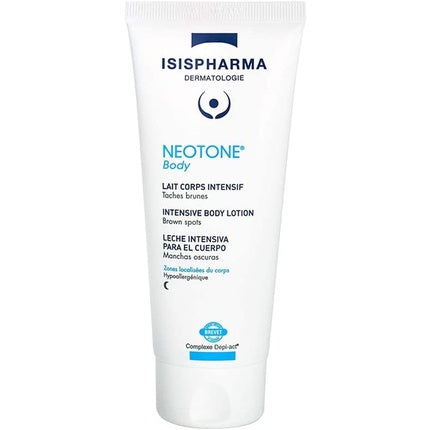 Lapte corp Isis Pharma Neotone Body pentru pete pigmentare, piele sensibilă, 100 ml