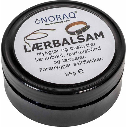 Noraq Leather Balm, 85g, negru