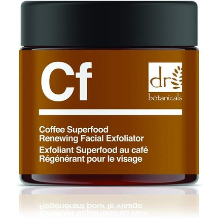Exfoliant facial, Dr Botanicals, 50ml, cafea