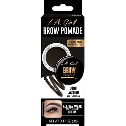 Pomadă sprâncene L.A. Girl, negru soft