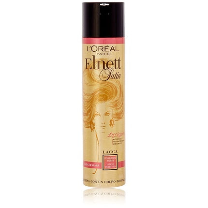 Fixativ păr, L'Oréal Paris, Elnett Satin, 250ml, auriu