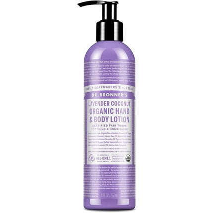 Lotion Dr. Bronner's Organic Lavender Coconut 237ml