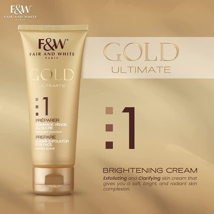 Cremă față Fair & White So White, aurie, 170g