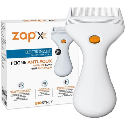 Zap'x Electronic Lice Comb - Soluția Naturală pentru Păduchi