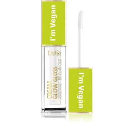Lip Gloss Crema cu Strălucire Delia Cosmetics, I'm Vegan, Verde, 5 ml