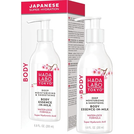 Loțiune de Corp Hada Labo Tokyo, Hidratare Intensivă, 200 ml, Alb